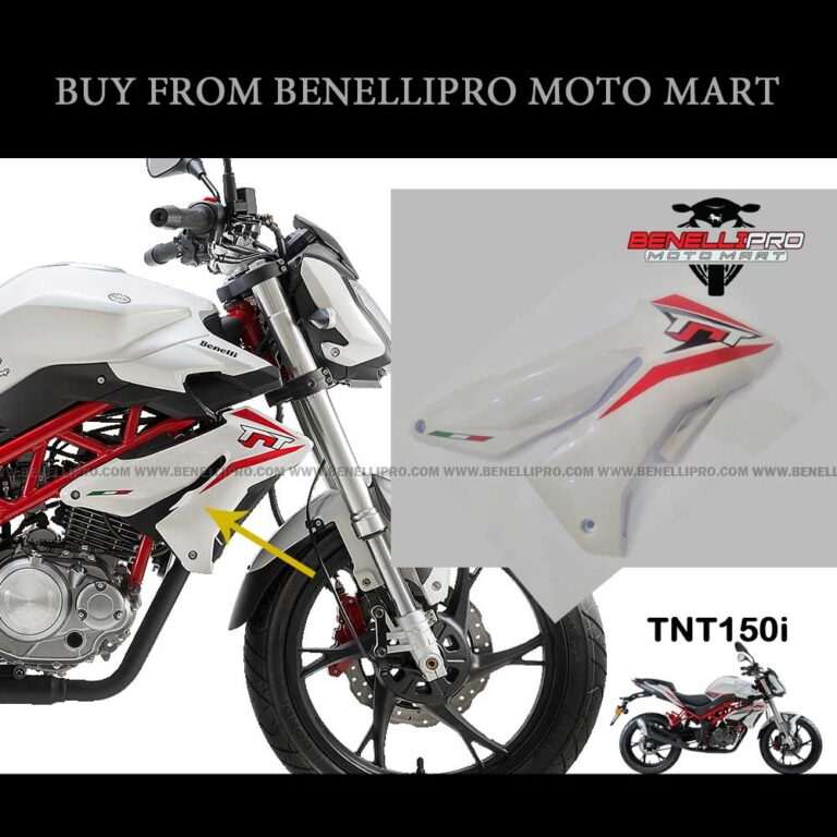 Front Right Side Cover White With Sticker For Benelli Tnt I