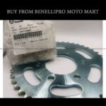 Rear Chain Sprocket 43 Teeth for Benelli TNT 150i