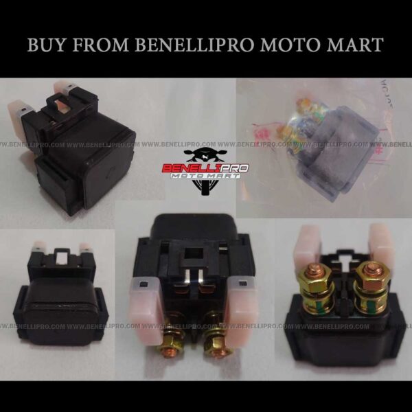 Starter Relay for Benelli 302R, 302S, IMPERIALE 400, LEONCINO 500, 502C, TRK 502, TRK 502X, TNT 600i, 752S