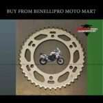 Rear Chain Sprocket 44 teeth for Benelli TRK 502X