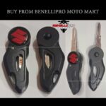 Flip-up style blank key for Suzuki motorcycle