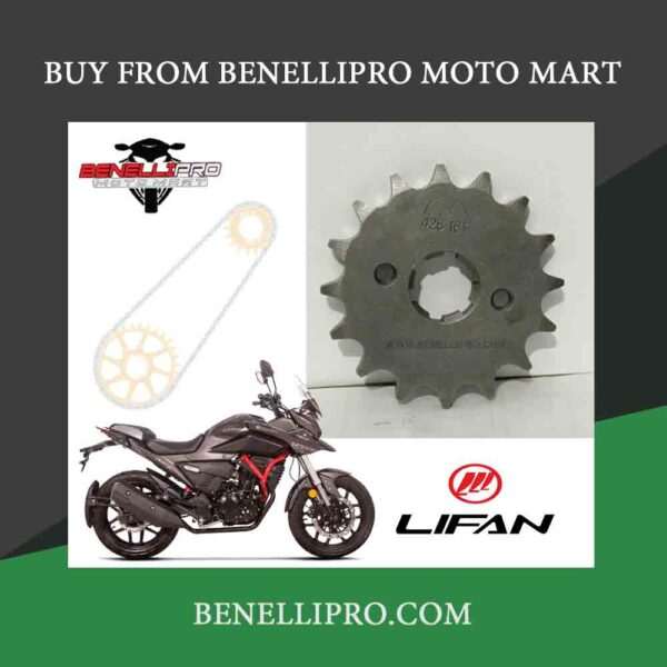 Front sprocket for Lifan KPT 200