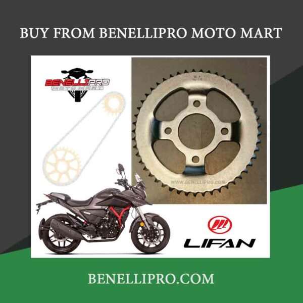 Rear sprocket for Lifan KPT 200