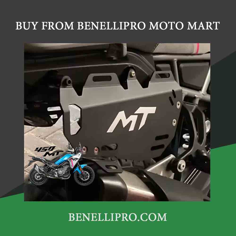 CFMOTO 450MT Motorcycle Luggage Rack Side Pocket Brackets Side Bag Bracket Side Luggage Carrier Mount Holder