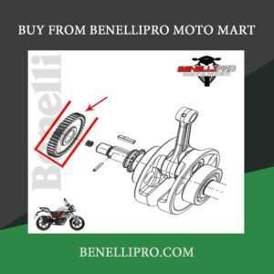 Balance Shaft Drive Gear for Benelli TNT150i